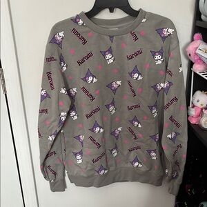 NEVER WORN ONCE Kuromi Sweatshirt